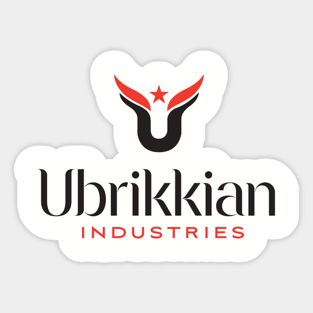 Ubrikkian Industries Sticker by MindsparkCreative